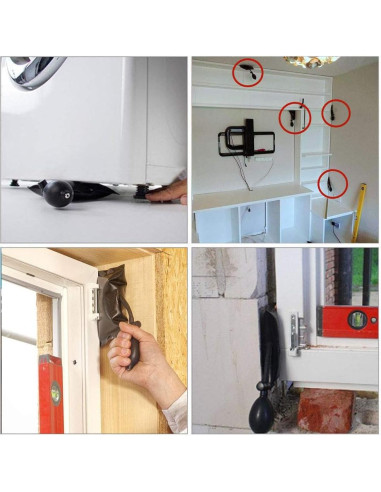 Kit de Nivelación Inflable PAFOWO 3 Piezas 300 LB