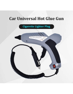 Pistola de Pegamento Caliente Sackful 100W 12V Cable 150cm 2