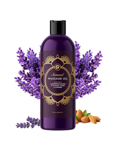 Aceite de Masaje Aromaterapia Lavanda 236.6 ml - Honeydew