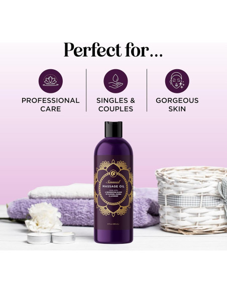 Aceite de Masaje Aromaterapia Lavanda 236.6 ml - Honeydew