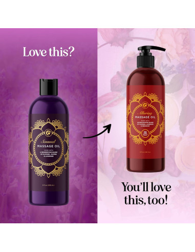 Aceite de Masaje Aromaterapia Lavanda 236.6 ml - Honeydew