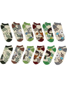 Calcetines de Tobillo Bioworld El Señor de los Anillos 6 Pares 2