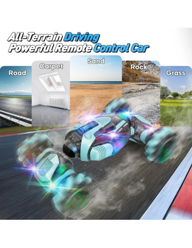 Coche de Acrobacias RC ZMMB QX 035 Control por Gestos 4WD