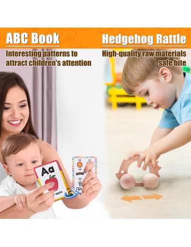 Juguetes Educativos Montessori Starrykids 7 en 1 para Bebés