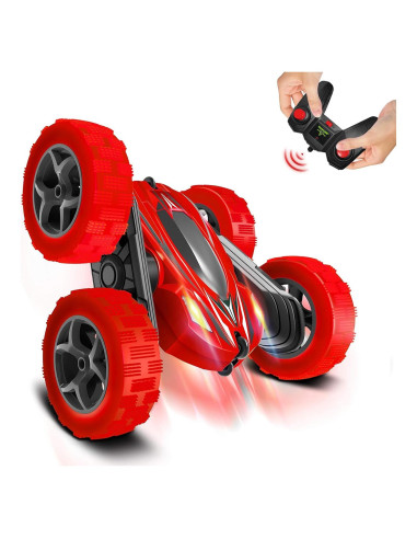 Coche de Control Remoto Acrobático FREE TO FLY Rojo 4WD