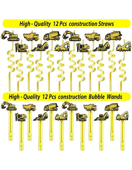 Suministros de Fiesta de Cumpleaños de Construcción 232pcs PLOUGVI