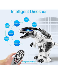 Dollox Dinosaurio RC T-Rex Interactivo Programable 63.5cm 2