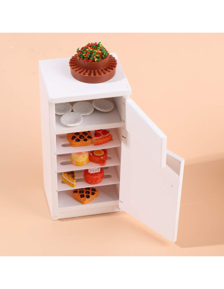 Kit de Muebles de Cocina para Casa de Muñecas Haomian 1:12