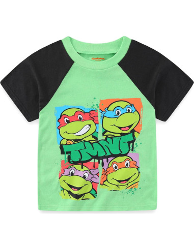 Conjunto camiseta y pantalones cortos Nickelodeon Tortugas Ninja