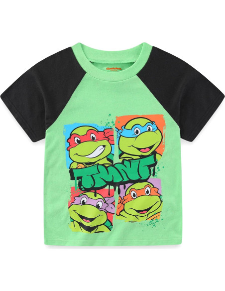Conjunto camiseta y pantalones cortos Nickelodeon Tortugas Ninja