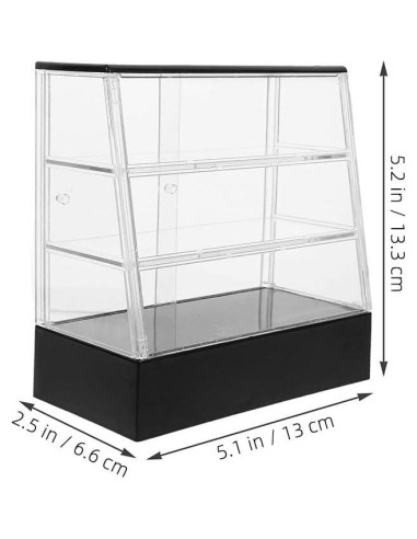 Vitrina de Pasteles Miniatura Abaodam 13.3x12.9x6.6cm