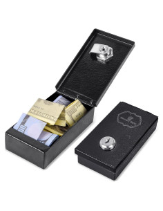 Banco de Ganadores KishYa Caja de Metal Portátil con Llave