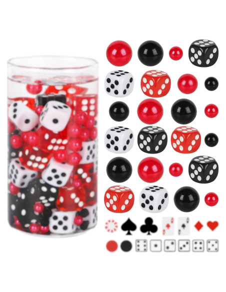 330 Piezas Relleno de Jarrón Casino WAYASDCU Decoración