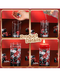 330 Piezas Relleno de Jarrón Casino WAYASDCU Decoración 2