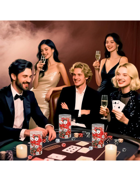 330 Piezas Relleno de Jarrón Casino WAYASDCU Decoración