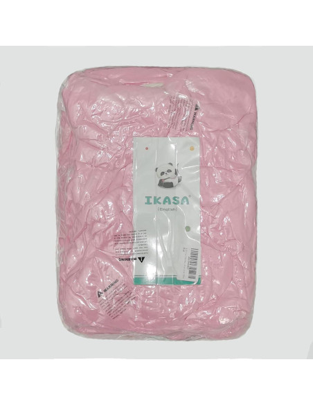 Oso de Peluche Gigante IKASA Rosa 119 cm Suave y Duradero