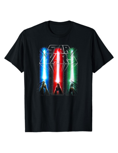 Camiseta Clásica Star Wars Logo Fuerza Jedi para Hombre