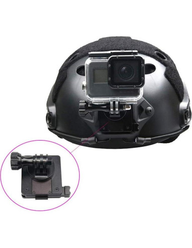 Soporte Frontal para Casco Táctico NVG HYFAN - Aleación de Aluminio