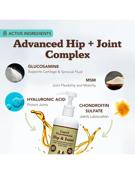 Suplemento Articular Natural Dog Company 946 ml - Glucosamina