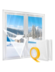 Kit de Aislamiento de Ventana HolyMaji 119.4x160 cm 2 Piezas