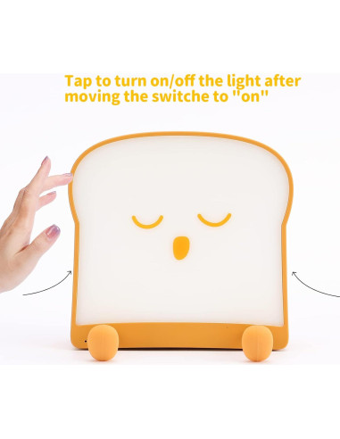 Lámpara Nocturna Kawaii Gato LOVERUIS con Temporizador 1/3h