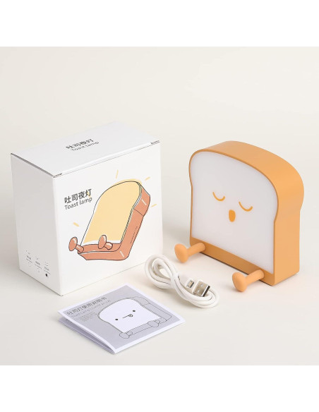 Lámpara Nocturna Kawaii Gato LOVERUIS con Temporizador 1/3h