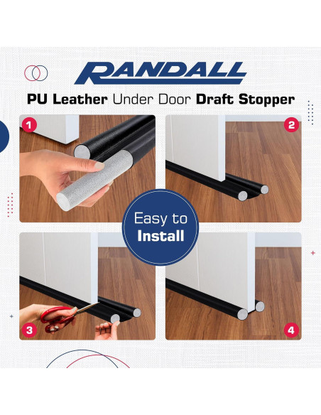 Tapón de Corrientes Randall 36" Negro Aislamiento Acústico