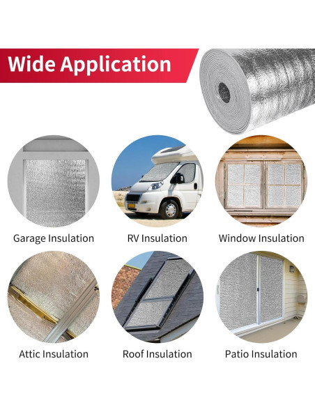 Manta Aislante Doble Cara AggSound 40.64 cm x 3.05 m