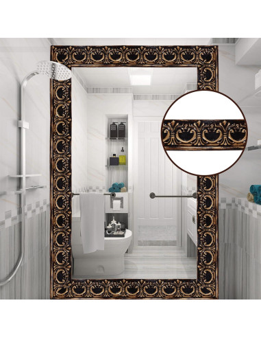 Moldura Autoadhesiva Flexible Leenevs 3m PVC Latón