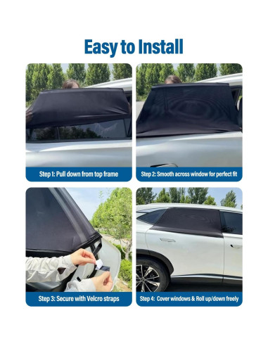 Sombrillas Laterales para Ventanas de Auto FOLUMAD CWS001