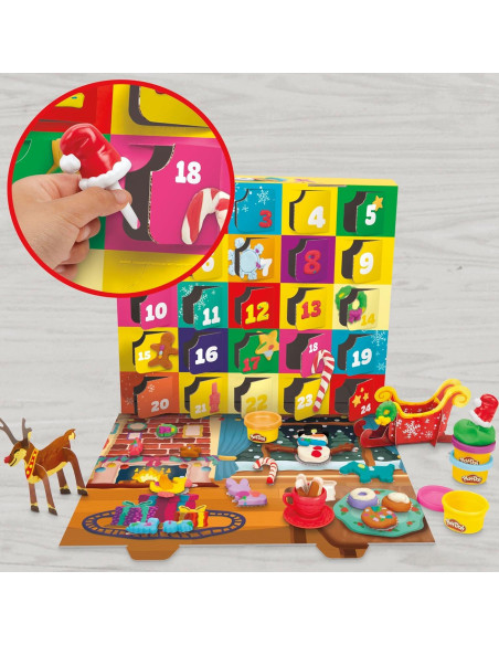 Calendario de Adviento Play-Doh Hasbro 24 Días para Niños 3+