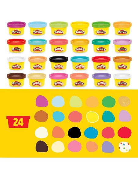 Calendario de Adviento Play-Doh Hasbro 24 Días para Niños 3+