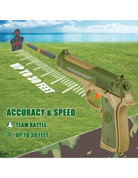 Set de 2 Pistolas de Juguete Blaster THINK WING con 20 Dardos