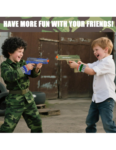 Set de 2 Pistolas de Juguete Blaster THINK WING con 20 Dardos
