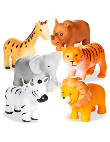 Juguetes de Baño Sin Agujeros XY-WQ - Animales 6 Piezas
