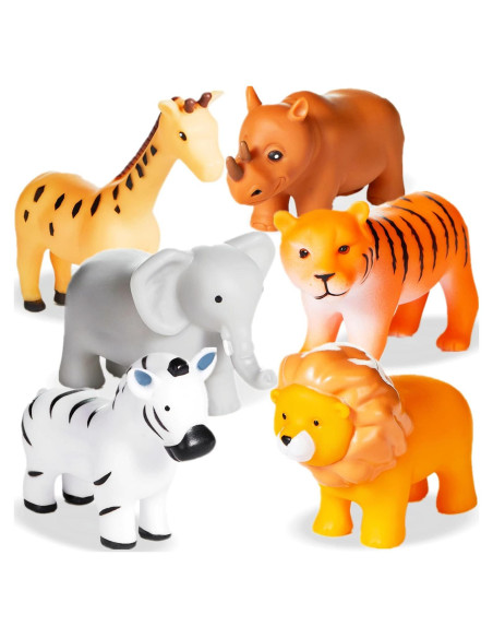 Juguetes de Baño Sin Agujeros XY-WQ - Animales 6 Piezas