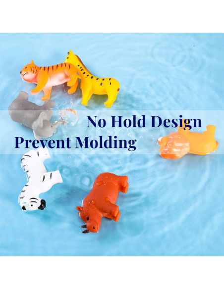 Juguetes de Baño Sin Agujeros XY-WQ - Animales 6 Piezas