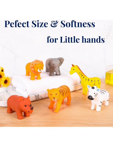 Juguetes de Baño Sin Agujeros XY-WQ - Animales 6 Piezas