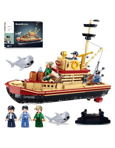 Juego de Construcción Sluban Barco de Pesca 592 PCS