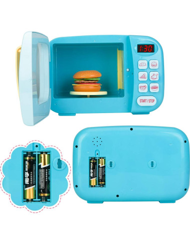 Juego de Cocina de Juguete Microondas Shenzhenshimeinaier 6 Colores