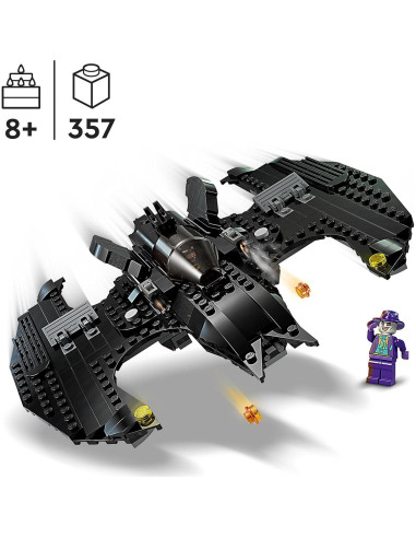LEGO 76265 Batwing DC Batman vs Joker, Juguete 50x61 cm
