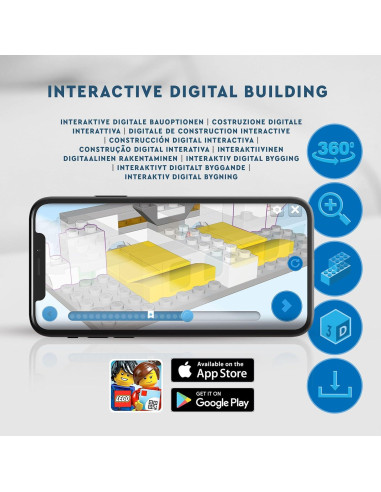 LEGO 76265 Batwing DC Batman vs Joker, Juguete 50x61 cm