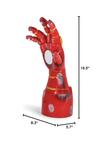 Lámpara de Escritorio LED Guantelete Iron Man Marvel 35.56cm