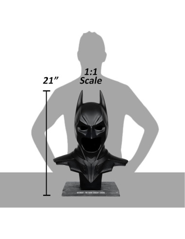 Réplika Cowl Batman The Dark Knight 2008 McFarlane Toys 53 cm