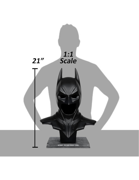 Réplika Cowl Batman The Dark Knight 2008 McFarlane Toys 53 cm