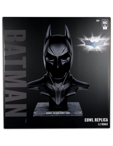 Réplika Cowl Batman The Dark Knight 2008 McFarlane Toys 53 cm