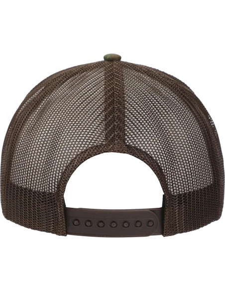 Gorra Trucker Camuflaje Superman Bordado Ajustable