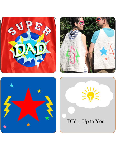 Disfraz de Superhéroe D.Q.Z con Capa y Máscara para Adultos