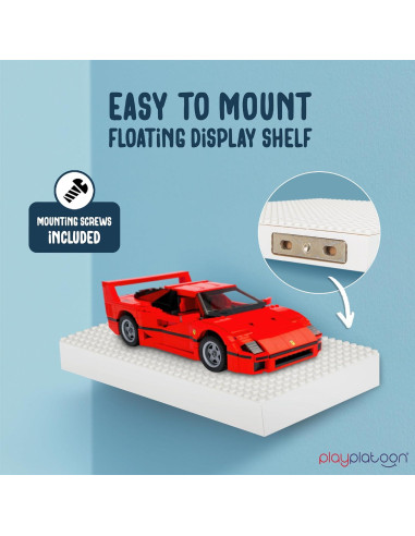 Estante de Exhibición de Madera Play Platoon 25.4x12.7 cm - 2 Unidades