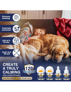 Difusor de Feromonas Calmantes para Perros KSDog 6 en 1 2